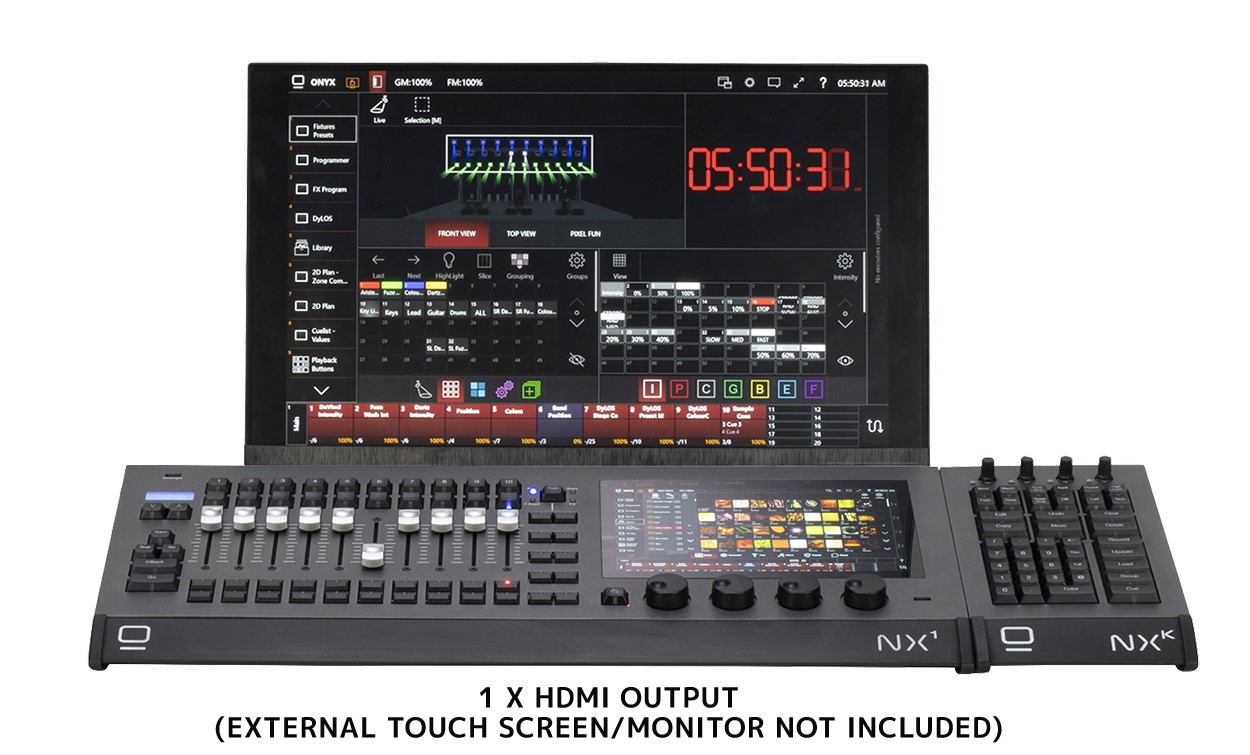 justere Tidlig Der er behov for Modular NX1™ console system from Obsidian offers complete ONYX lighting  control experience